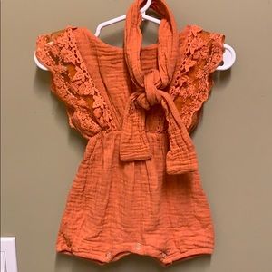 Coral romper